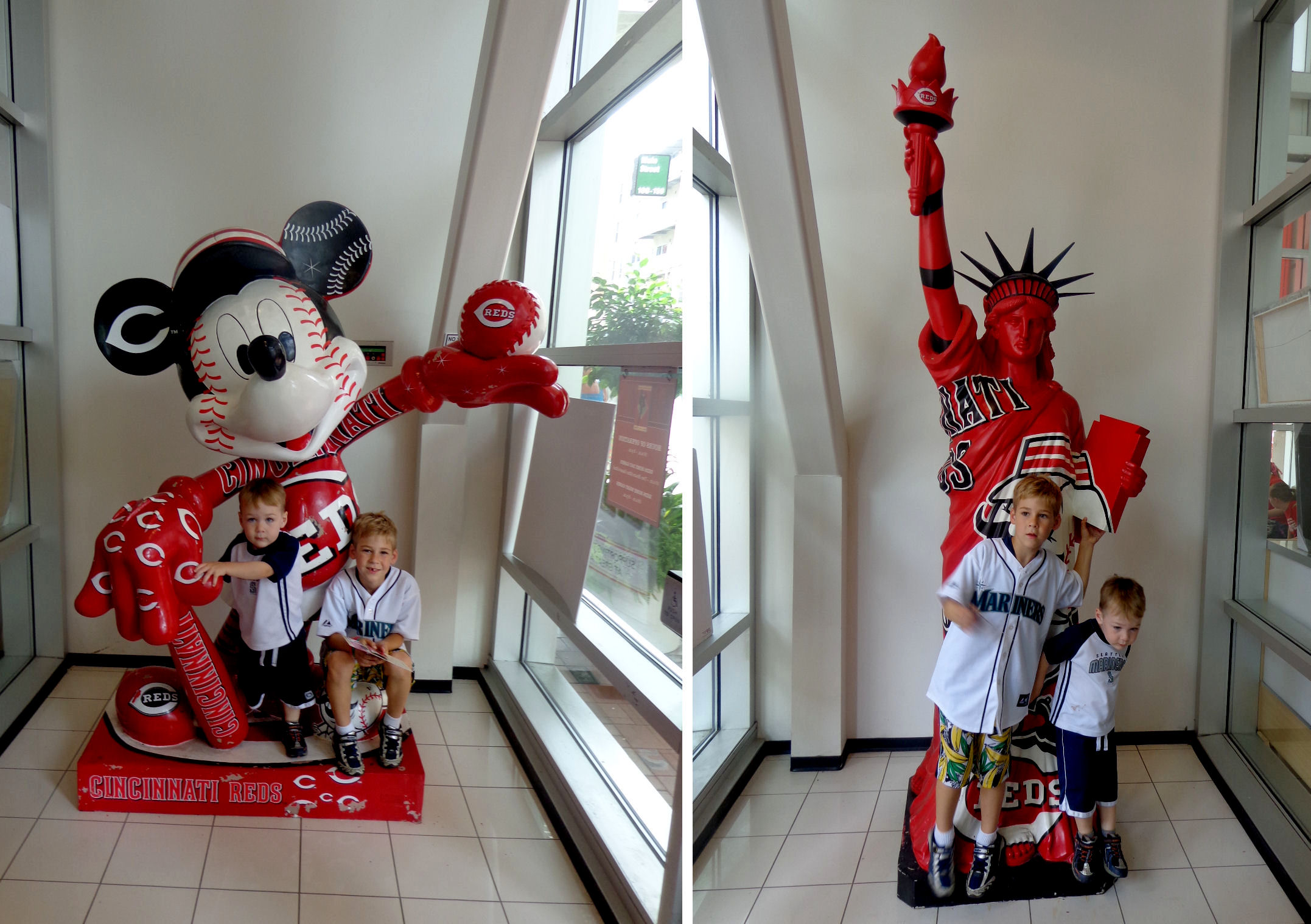 mickey statue of liberty