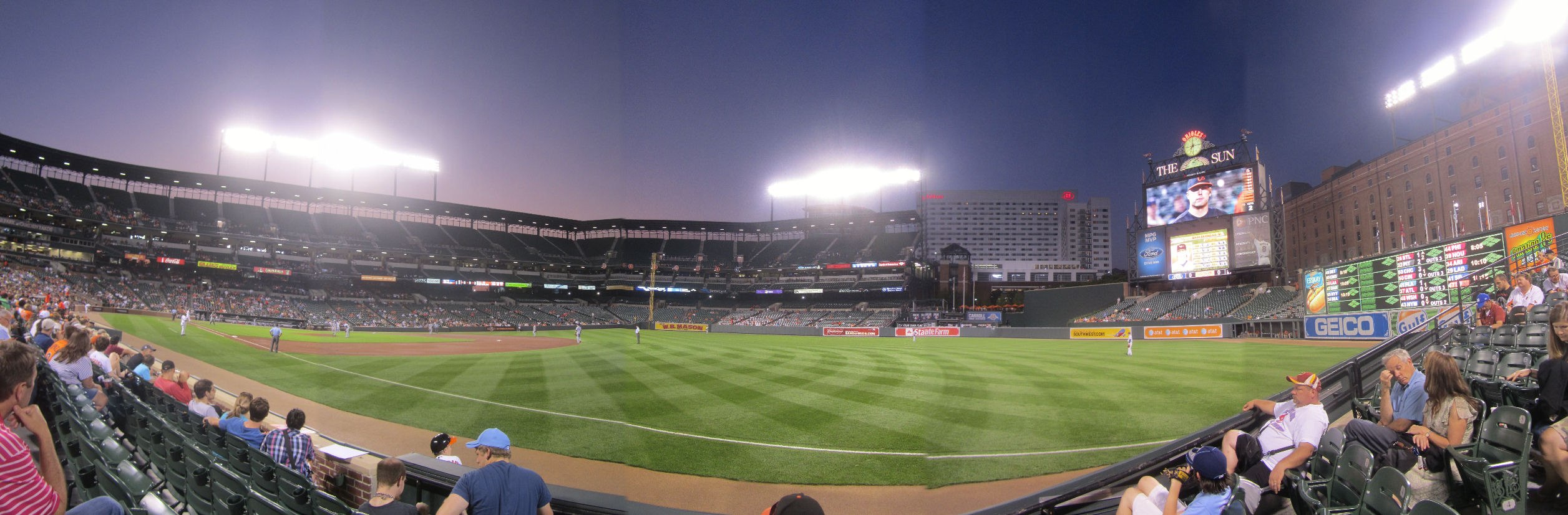 Virtual Seating Chart For Camden Yards