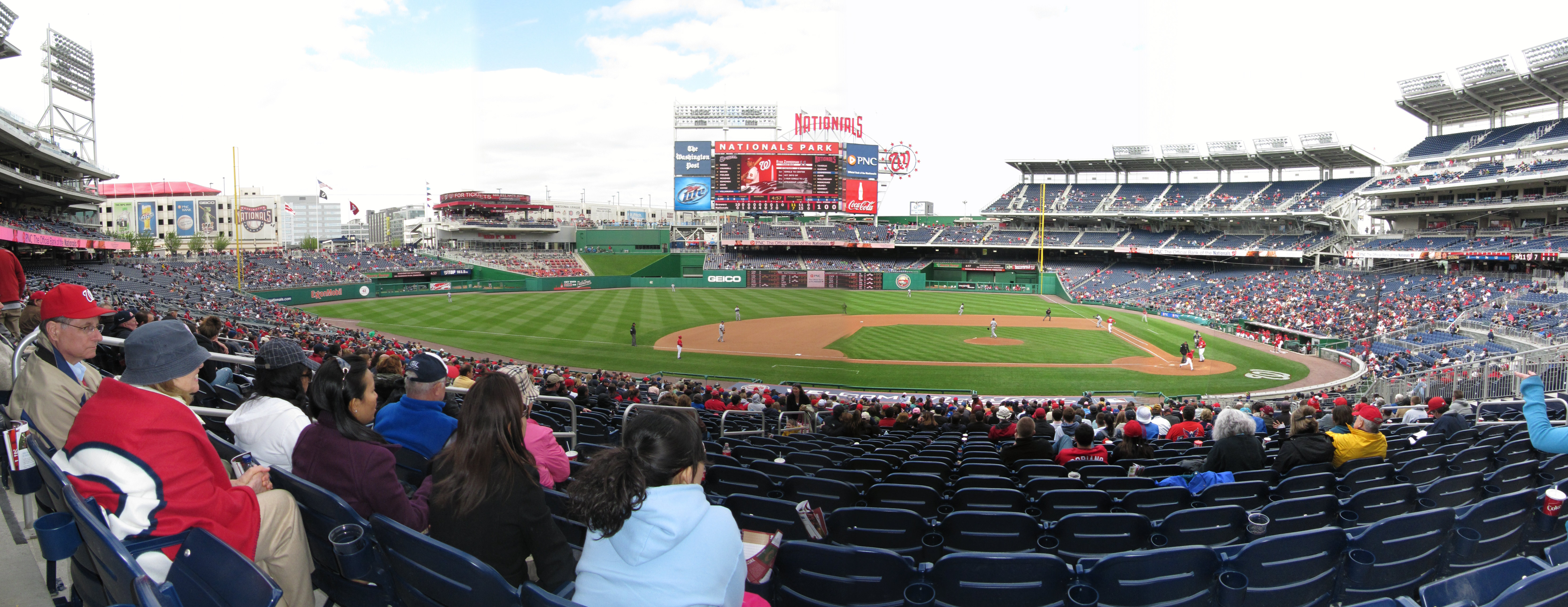 Cook Son Stadium Views Nationals Park