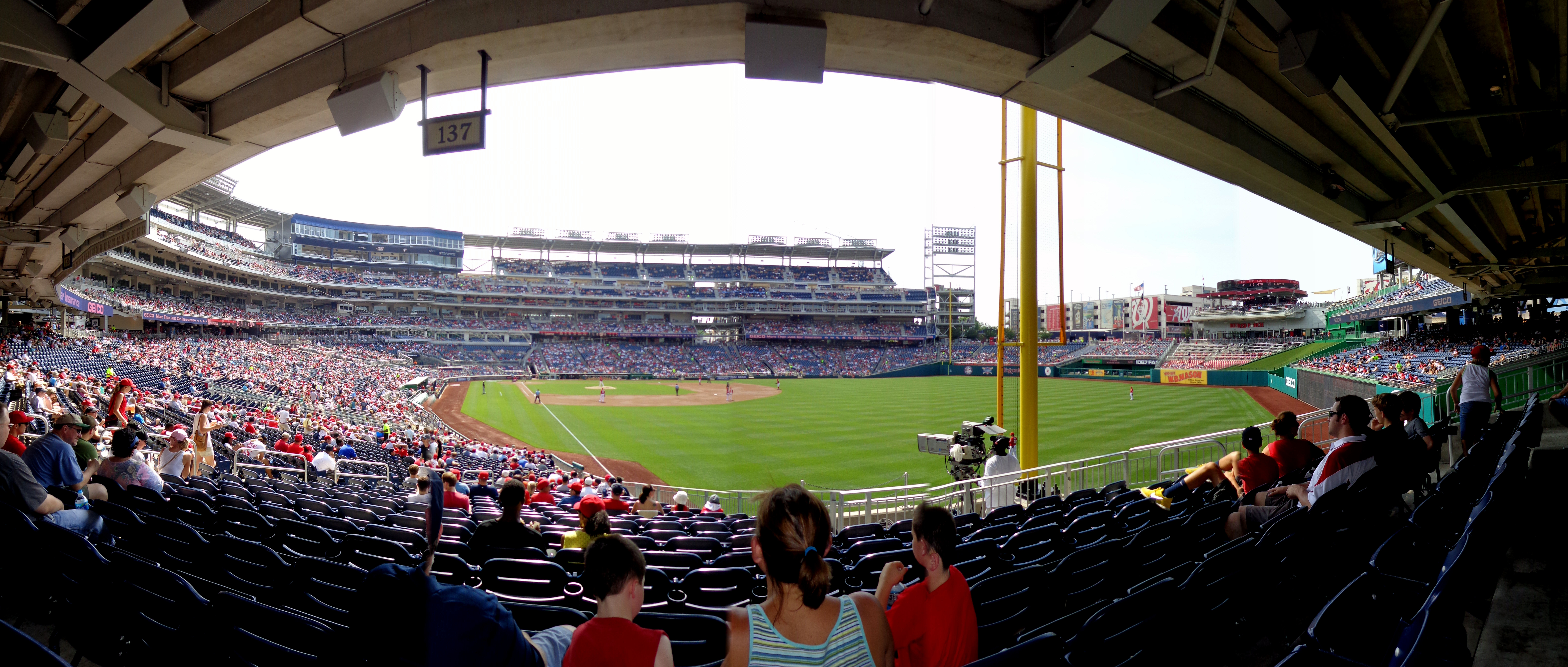 Cook Son Stadium Views Nationals Park