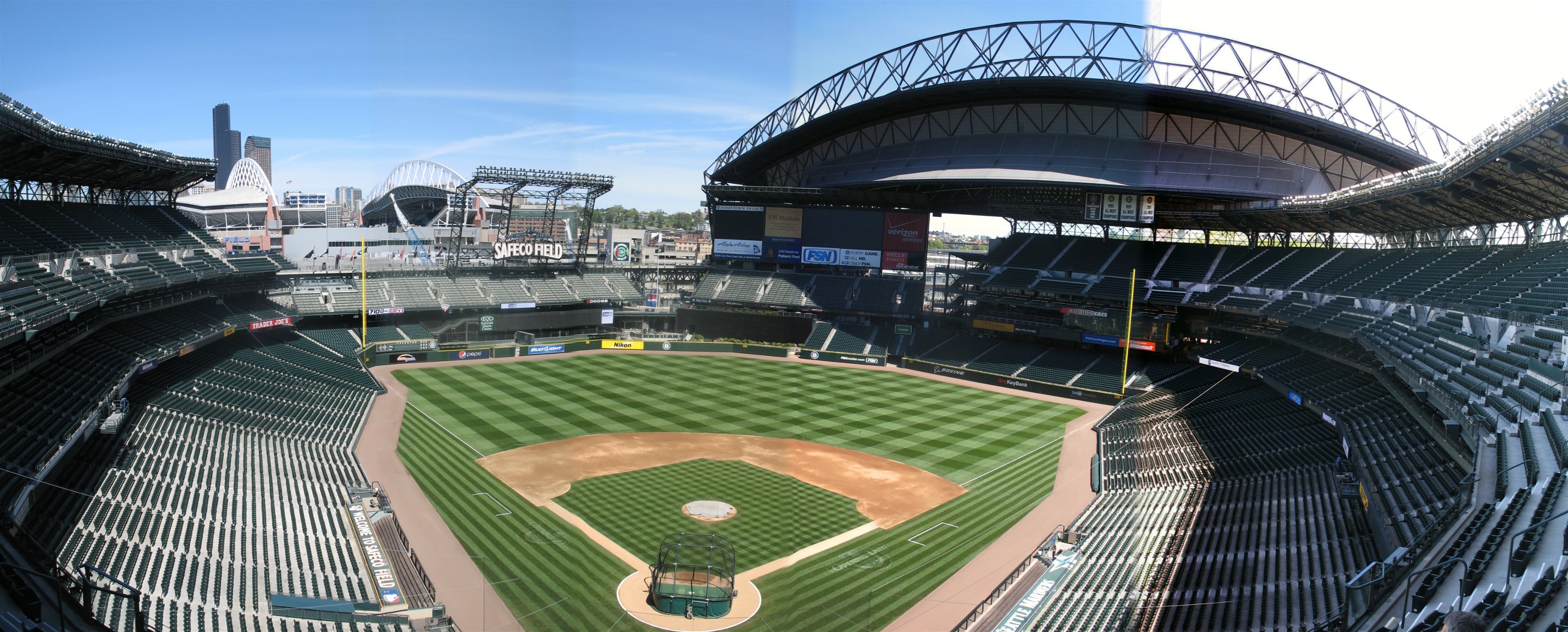 Cook Son Stadium Views Safeco Field